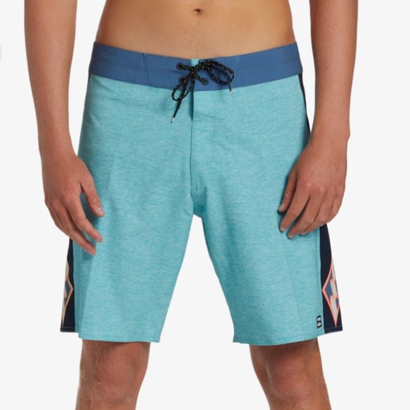 Billabong 34 Boardshorts D Bah Airlite Performance Board Shorts in Blue Haze NWT